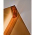 KAVE HOME Stolić za kavu Adularia 85x85 cm stakleni smeđi