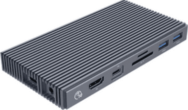 ORICO Priključna stanica CDH-9N, USB-C, 9 u 1, M.2 NVMe, 3x USB 3.1, USB-C PD, HDMI, RJ45, SD, TF, crna 