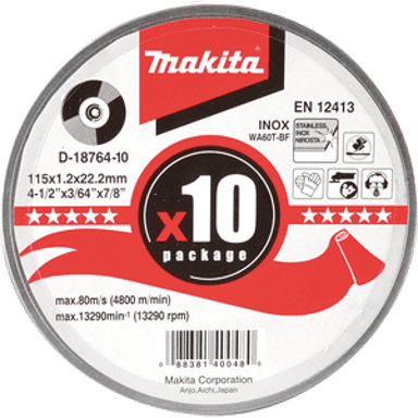 MAKITA Rezne ploče D-18764-10, 10 kom