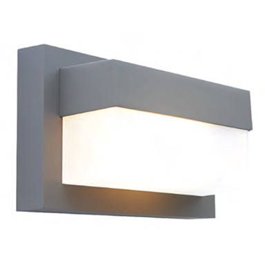 Vanjska zidna rasvjeta, 91217, siva