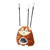 TRIXIE Ležaj za glodavce viseći Cuddly smeđi, fi-11x14 cm