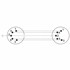 ONE MIDI kabel 2 × 5-pinski DIN SMDC100L3, 3 m