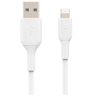 BELKIN USB-A – Lightning kabel BoostCharge CAA001bt0MWH, 0,15 m, bijeli