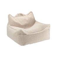 WIGIWAMA Svjetlo smeđa vreća za bebe od bouclé tkanine Chair 