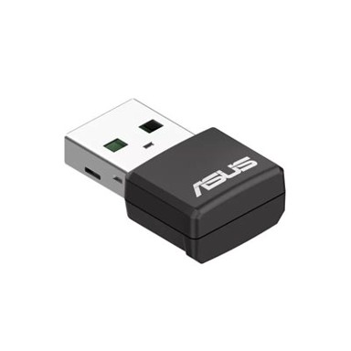 ASUS Mrežni adapter USB-AX55 Nano, AX1800, USB, crna