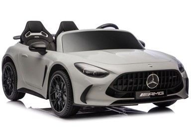MERCEDES Licencirani auto na akumulator GT63 AMG DK-GT63 24V, dvosjed, svijetlo sivi