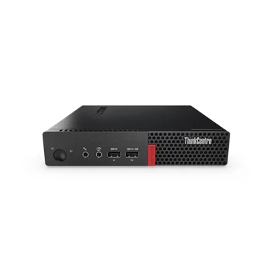 LENOVO Stolno računalo ThinkCentre M710q Tiny / Intel Core i3 7100T, 8 GB RAM, 256 GB SSD PCIe, Windows 10 Pro, crna (obnovljen)