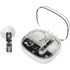 STREETZ Bluetooth slušalice, TWS,transparentne, bijele