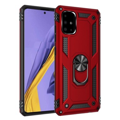 OVERBOARD Oklopna futrola za Samsung Galaxy A51, Nox Case Ring, crvena