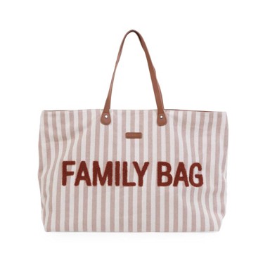 CHILDHOME Torba Family bag, prugice nude/terakota