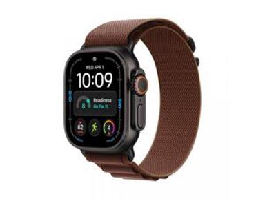 APPLE Pametni sat Watch Ultra 4, GPS + Cellular, 49 mm, kućište od crnog titana, remen Alpine Loop Burgundy S, MJC04QH/A