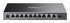 TP-LINK Omada Switch ES210GP, upravljivi L2, 10-portni Gigabit Ethernet, 8× PoE+, 1× SFP, DIN rail, crna
