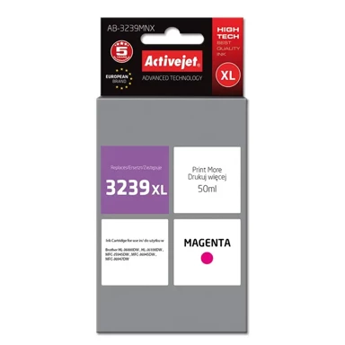 ACTIVEJET Tinta AB-3239MNX, zamjena za Brother LC3239XLM, magenta, 50 ml