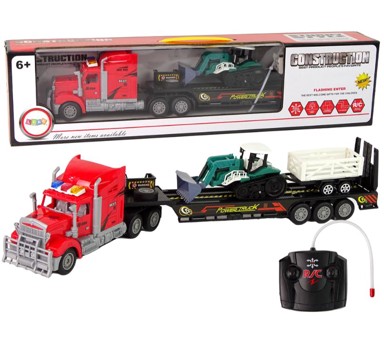 Kamion transporter traktora-bagera