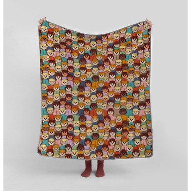 PLAYMOBIL Deka za bebe od mikrovlakana 130x130 cm Invasion