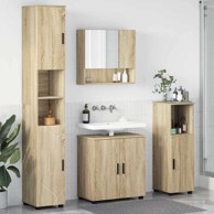 Set namještaja za kupaonicu 4 komada hrast sonoma 61 x 35 x 64 cm