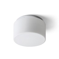 RENDL Stropna lampa, Arana R 27, opal staklo/krom, 230V, E27, 20W, IP44, bijela