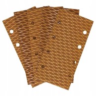 DEDRA Brusni papir DED7943R3, protiv začepljenja, čičak, 92 x 182 mm, P100, 5 kom.