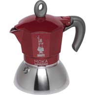 BIALETTI Kafetijera Moka 2TZ Induction, crvena
