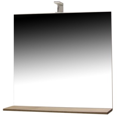 AQUAART Iva 50 Ogledalo s LED rasvjetom, dark