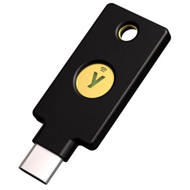YUBICO Sigurnosni ključ Security Key C NFC, USB-C, crni
