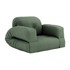 KARUP DESIGN Promjenjiva fotelja Hippo Maslinasto Zelena, 90x122x70,05 cm