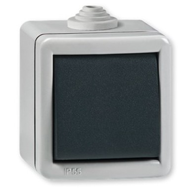 ALING CONEL jednopolni prekidač IP55 10AX 250V~, metalni