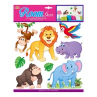 Poklon razno dekoracija naljepnica 29.5x49.5 cm