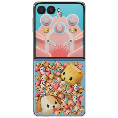 SAMSUNG Maskica Flipsuit Back Cover Transparent za SAMSUNG Galaxy Z Flip 7 (EF-Z