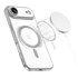 OVERBOARD Set elektro-MagSafe futrola za Apple iPhone Air + zaštitna folija za ekran, srebrna