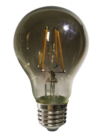 LED žarulja A60, 6W, 2700K, 220–240V, 300 lm, smoke