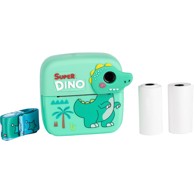 FREE 2 PLAY Dječji digitalni fotoaparat s pisačem, Dinosaur