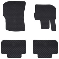 Auto tepisi set 4 kom za BMW X3/X4 2018-, crna