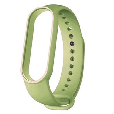 B-STRAP Silicone remen za Xiaomi Mi Band 5/6/7, light green