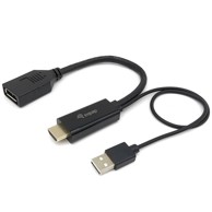 EQUIP Adapter, HDMI na DisplayPort, 0,15 m, 4K, 60 Hz