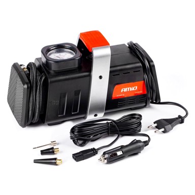 AMIO Kompresor za pumpanje guma ACOMP-02AMiO, 12V/220V
