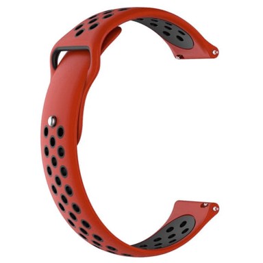 B-STRAP Silicone Sport remen za Samsung Galaxy Watch 42mm, red/black