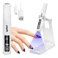 SOULIMA MINI UV LED lampa za nokte, 3 W, LCD zaslon, USB-C punjenje