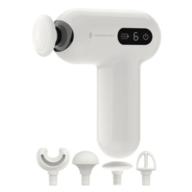 TAOTRONICS Mini pištolj za masažu, bijeli
