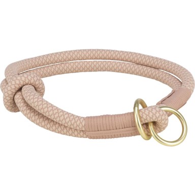 TRIXIE Poludavilica za pse Soft Rope L-XL, 55 cm/fi-13 mm, roza