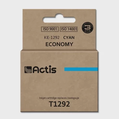 ACTIS Tinta za pisač KE-1292, zamjena za Epson T1292, standardna, 15 ml, cijan