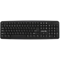 CONNECTXL Tipkovnica, QWERTY, USB, crna