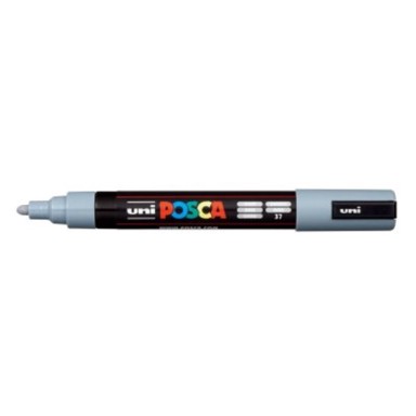 UNI POSCA Marker pc-5m, sivi