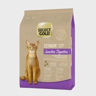 SELECT GOLD Hrana za mačke Cat Sensitive Digestion Senior, perad s rižom