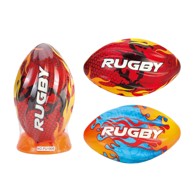 Spiralna ragbi lopta, 2 sorto