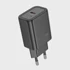 HOCO Zidni punjač Type-C PD QC 30W N62, crni