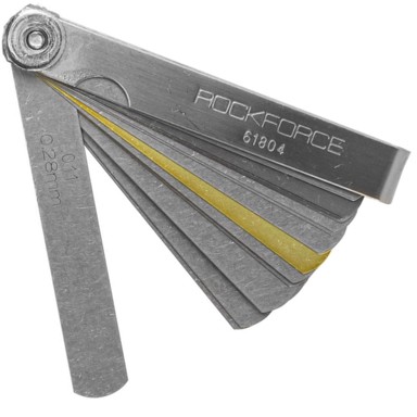 FORSAGE Listići za mjerenje zazora 0,04–0,88 mm, 32 kom.