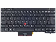 TRADEBIT Tastatur za lenovo thinkpad, njemački de qwertz, potpuna kompatibilnost, visokokvalitetni materijali, modeli: l430 l530 t430 t530 w530 x 230