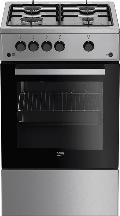 BEKO Štednjak FSG52020FX, plinski, samostojeći, inox