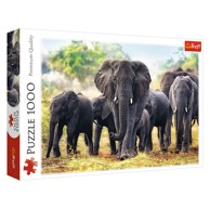 TREFL Puzzle 1000 kom, Afrički slonovi